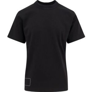 Sacai, Heren, Tops, Zwart, Maat: S Katoen,