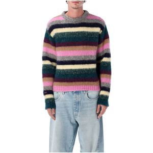 Erl, Heren, Truien, Veelkleurig, Maat: M Mohair,