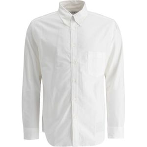 Nonnative, Heren, Overhemden, Wit, Maat: M Katoen,