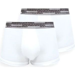 Emporio Armani - All Over Logo Elastic Trunk - Boxershorts - 2 Eenheden