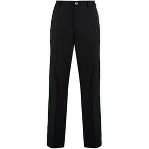 Versace Gestreepte trainingsbroek , Black , Heren , Maat: S