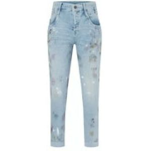 Mac, Dames, Jeans, Blauw, Maat: L