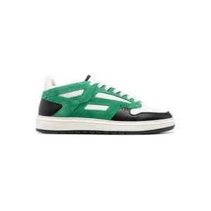 Represent Island Green Vintage White Black Reptor Sneakers , Multicolor , Heren , Maat: 42 EU