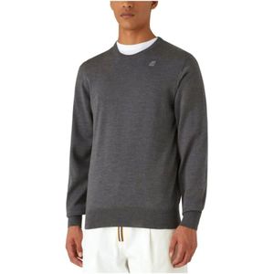 K-Way, Heren, Truien, Grijs, Maat: M