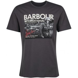 Barbour, Heren, Tops, Grijs, Maat: XL Katoen,