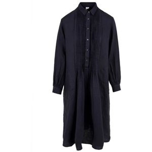 Aspesi, Dames, Jurken, Blauw, Maat: S Katoen,