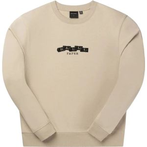 Daily Paper, Heren, Sweatshirts & Hoodies, Beige, Maat: S Katoen,
