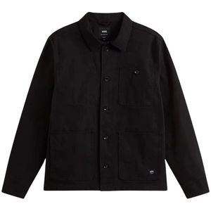Vans, Heren, Jassen, Zwart, Maat: XS Katoen,