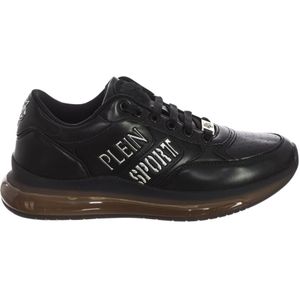 Plein Sport, Heren, Schoenen, Zwart, Maat: 44 EU Leer,