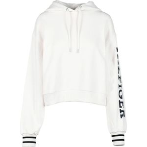 Tommy Hilfiger, Dames, Sweatshirts & Hoodies, Beige, Maat: M Katoen,