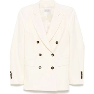 Alberto Biani, Dames, Jassen, Wit, Maat: L Wol,