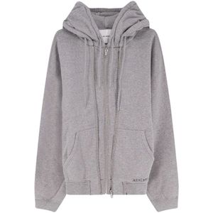 Axel Arigato, Heren, Sweatshirts & Hoodies, Grijs, Maat: L Katoen,