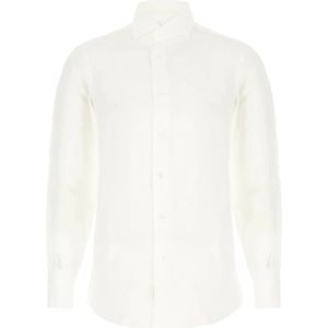 Barba, Heren, Overhemden, Wit, Maat: 3XL