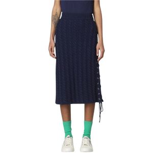 Kenzo, Dames, Rokken, Blauw, Maat: S