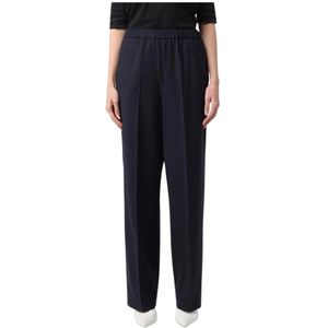 Fabiana Filippi, Dames, Broeken, Blauw, Maat: S