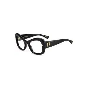 Dsquared2 Glasses , Black , unisex , Maat: 52 MM