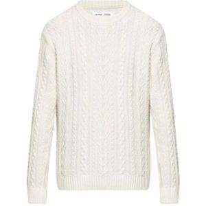 Samsøe Samsøe, Heren, Truien, Beige, Maat: L Katoen,