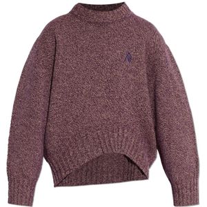 The Attico, Dames, Truien, Roze, Maat: 2XS Wol,