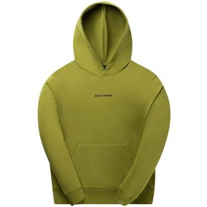 Daily Paper, Heren, Sweatshirts & Hoodies, Geel, Maat: S Nylon,