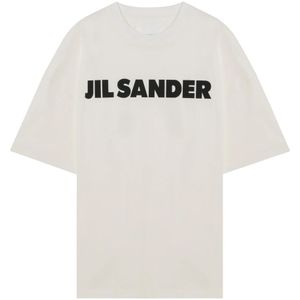 Jil Sander, Heren, Tops, Wit, Maat: M