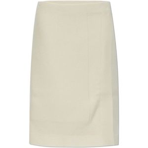 Jil Sander, Dames, Rokken, Beige, Maat: XS Wol,