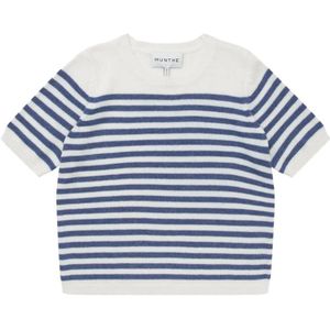 Munthe, Dames, Tops, Blauw, Maat: XS Wol,