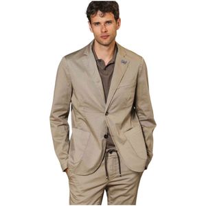 Mason's, Heren, Jassen, Grijs, Maat: 2XL Katoen,