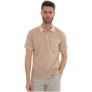 Fay, Heren, Tops, Beige, Maat: S Katoen,