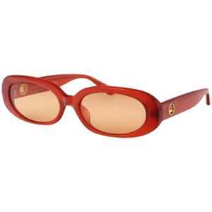 Linda Farrow, Dames, Accessoires, Bruin, Maat: ONE Size