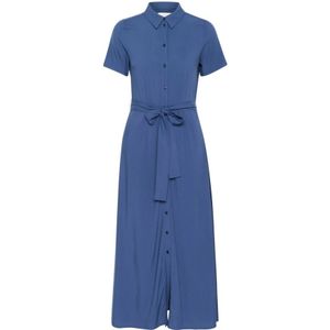 Part Two, Dames, Jurken, Blauw, Maat: S