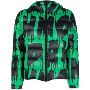 John Richmond, Dames, Jassen, Groen, Maat: XS Nylon,