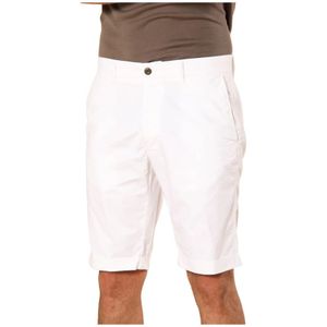 Mason's, Heren, Korte broeken, Wit, Maat: 2XL Katoen,