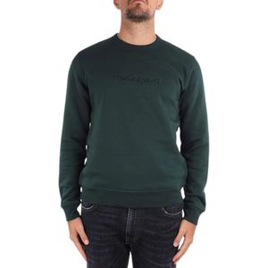 Woolrich, Heren, Sweatshirts & Hoodies, Groen, Maat: XL