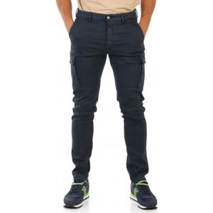 Replay, Heren, Broeken, Blauw, Maat: W36 Katoen,
