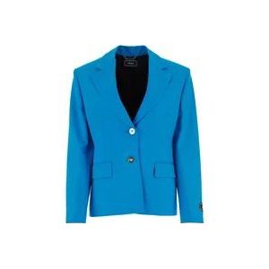 Versace Blazer jasje , Blue , Dames , Maat: S