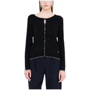 Liu Jo, Dames, Truien, Zwart, Maat: XS Wol,