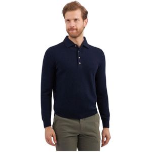 Brooks Brothers, Heren, Tops, Blauw, Maat: 2XL Wol,