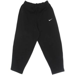 Nike, Dames, Broeken, Zwart, Maat: XL Fleece,