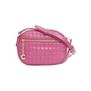 Celine Leather crossbody-bags , Pink , Dames , Maat: ONE Size