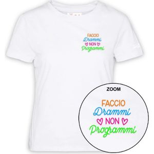 MC2 Saint Barth, Dames, Tops, Wit, Maat: XS Katoen,