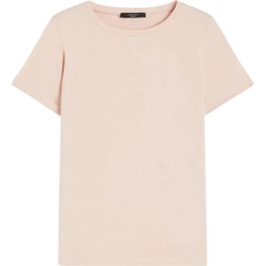 Weekend Max Mara, Dames, Tops, Roze, Maat: XL Katoen,