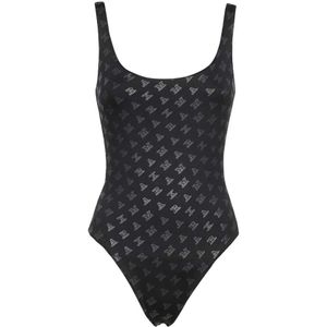 Max Mara, Dames, Badkleding, Zwart, Maat: S Polyamide,
