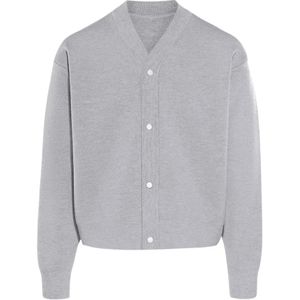 Jacquemus, Heren, Truien, Grijs, Maat: XL Wol,