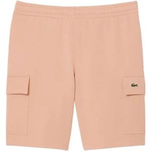 Lacoste, Heren, Korte broeken, Beige, Maat: S Katoen,