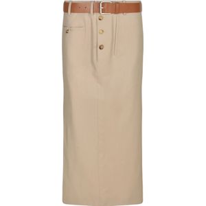 Moschino, Dames, Rokken, Beige, Maat: XS