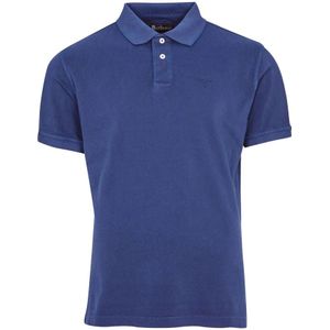 Barbour, Heren, Tops, Blauw, Maat: XL Katoen,