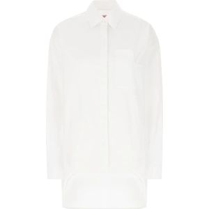 Cuantico, Dames, Blouses & Shirts, Wit, Maat: S