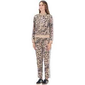 adidas - Trainingspak - Luipaardprint - Tricot - 95% Polyester, 5% Elastaan