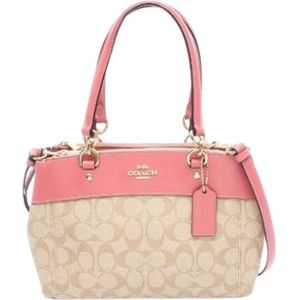 Coach Pre-owned, Dames, Pre-owned, Beige, Maat: ONE Size