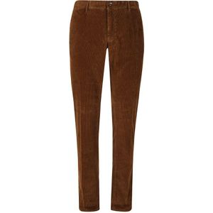 Incotex, Heren, Broeken, Bruin, Maat: W31 Corduroy,